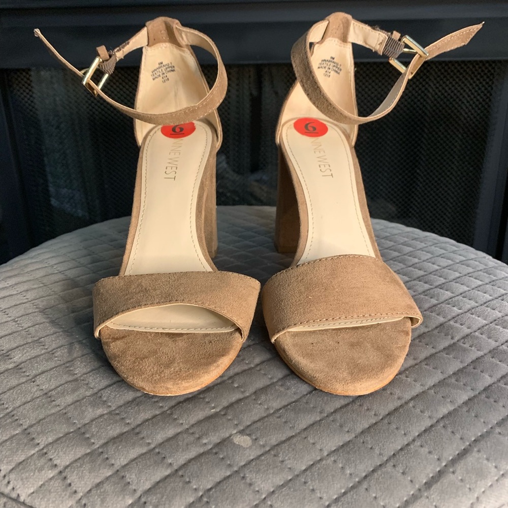 Nine West Chunky Heel Sandal